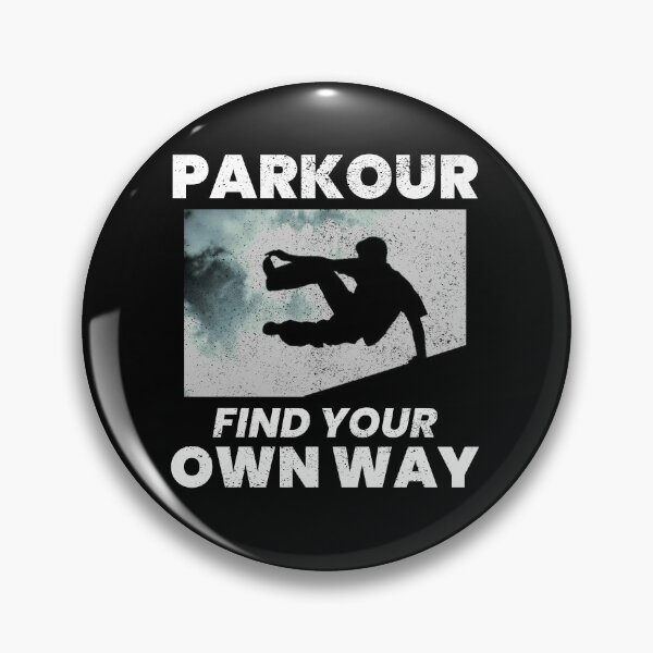 Item preview, Parkour Free Running Runner Traceur Funny Saying designed and sold by CuteDesigns1.