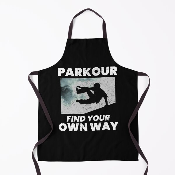 Item preview, Parkour Free Running Runner Traceur Funny Saying designed and sold by CuteDesigns1.