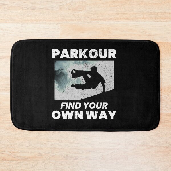 Item preview, Parkour Free Running Runner Traceur Funny Saying designed and sold by CuteDesigns1.