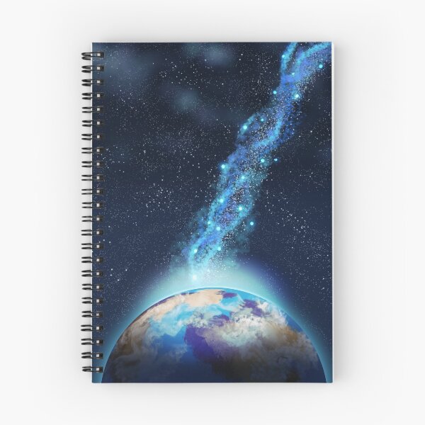 Item preview, CWT Digital Arts Luminescent Glowing Planet Earth Space & Stars designed and sold by cwtdigital.