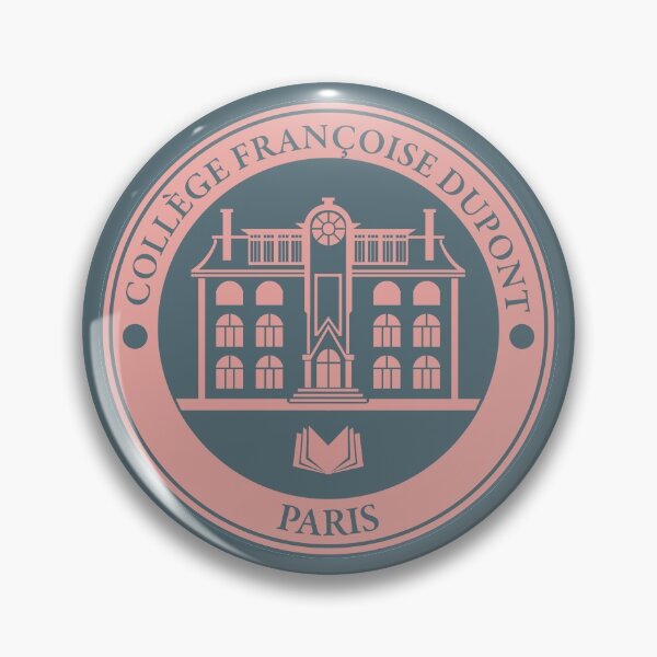 Item preview, Collège Françoise Dupont - Pink/Blue/Pink designed and sold by CGBCreative.