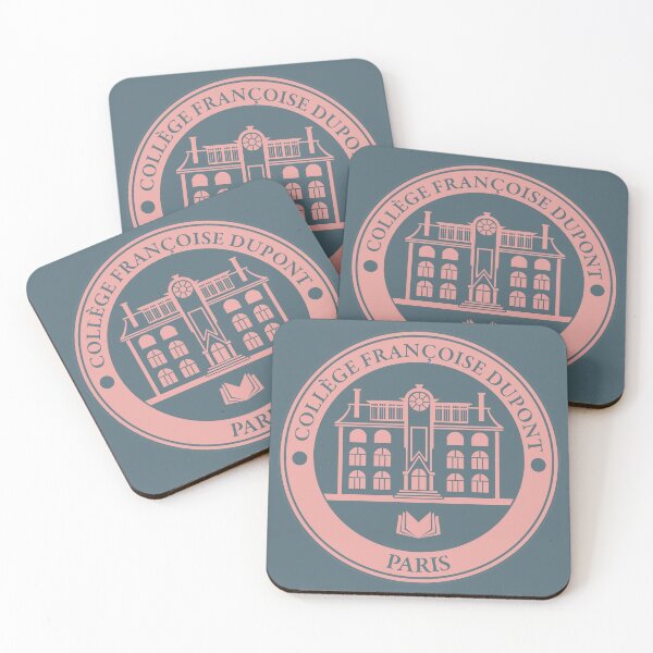 Item preview, Collège Françoise Dupont - Pink/Blue/Pink designed and sold by CGBCreative.