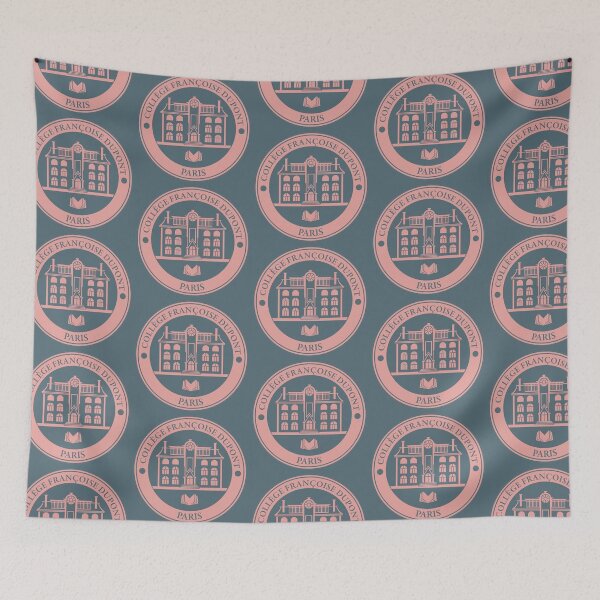 Item preview, Collège Françoise Dupont - Pink/Blue/Pink designed and sold by CGBCreative.