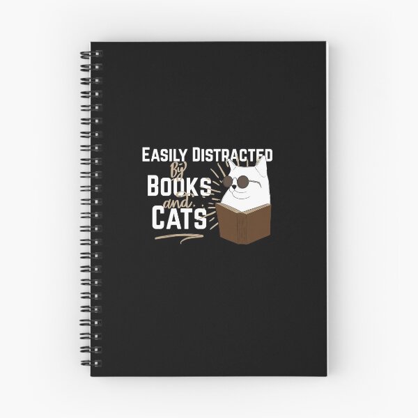 Item preview, Easily Distracted By Cats And Books designed and sold by Ridaelb.