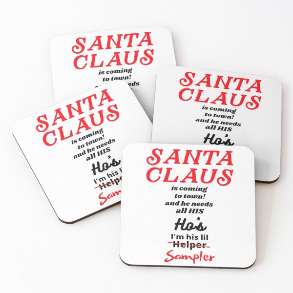 Item preview, Christmas Santa Clause is coming to town 1 designed and sold by Hypnotees.