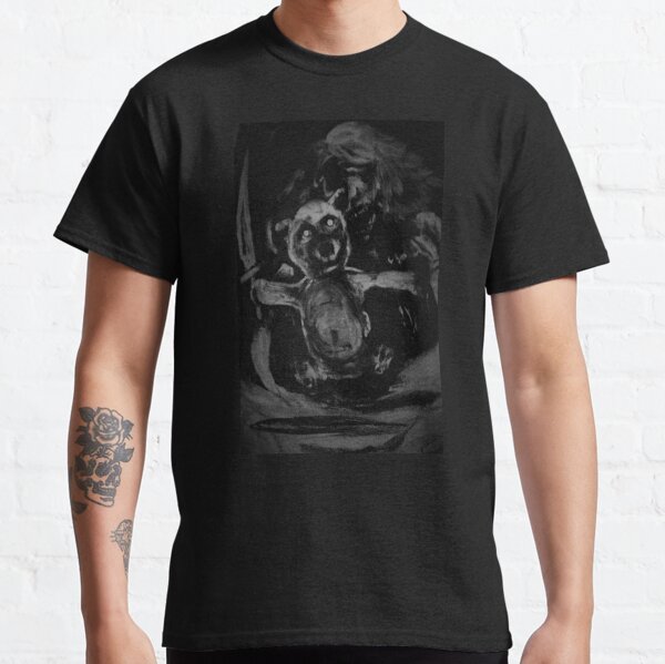 Ghost Girl & Bear with Knives Classic T-Shirt