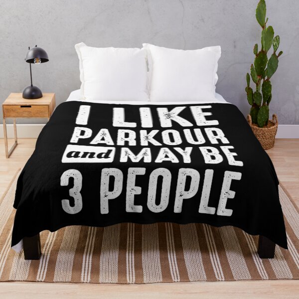Item preview, Parkour Free Running Runner Traceur Funny Saying designed and sold by CuteDesigns1.