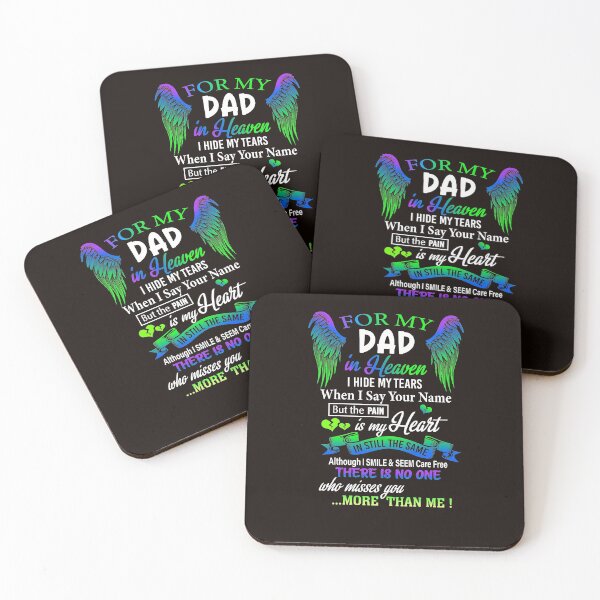 Item preview, For My Dad In Heaven  I Hide My Tears When I Say Your Name  designed and sold by stylepalace.