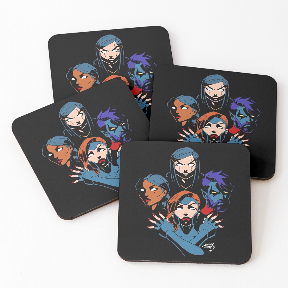 Item preview, Coasters (Set of 4) designed and sold by weaponx5203.