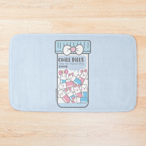 Item preview, chill pills cute pills cartoon designed and sold by princessmi-com.