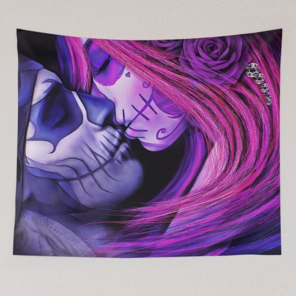 Item preview, Lovers Skulls Sugar designed and sold by Gothic Fantasy.