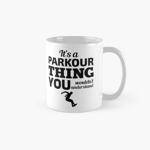 Item preview, Parkour Free Running Runner Traceur refrán divertido designed and sold by CuteDesigns1.