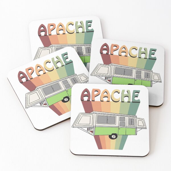 Item preview, 1974 Apache Roamer Green designed and sold by HCrockettArt.