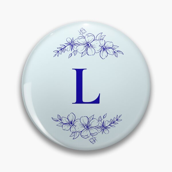 Item preview, Blue letter L monogram designed and sold by Makyla1999.