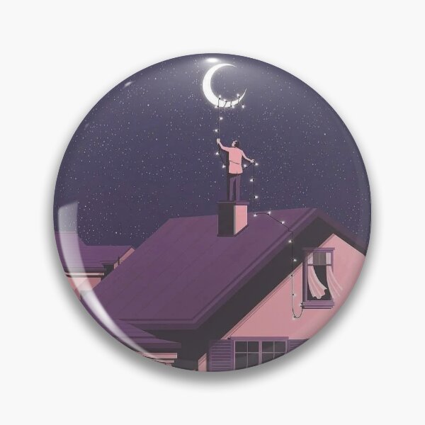 Item preview, Waning Crescent Moon designed and sold by ebunejar.