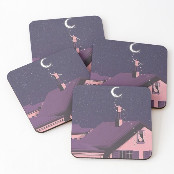Item preview, Waning Crescent Moon designed and sold by ebunejar.
