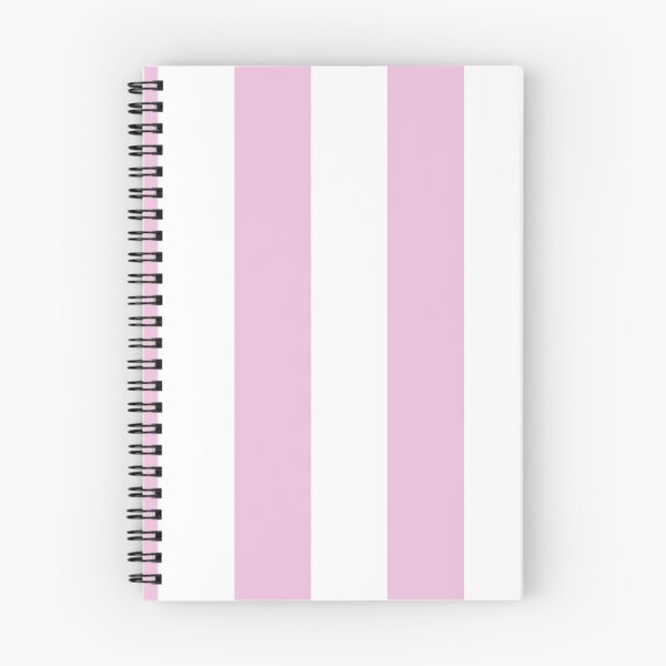 Aperçu de l'œuvre Motif à rayures verticales rose pastel et blanc 2022 Printemps / Été Couleur tendance - Teinte - Nuance Pantone Pirouette Pink 14-3205 créée et vendue par ColorOfTheYears.