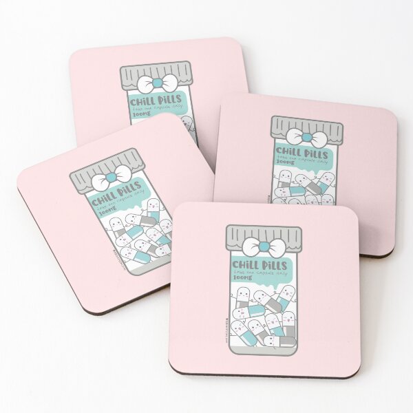 Item preview, chill pills cute pills cartoon designed and sold by princessmi-com.