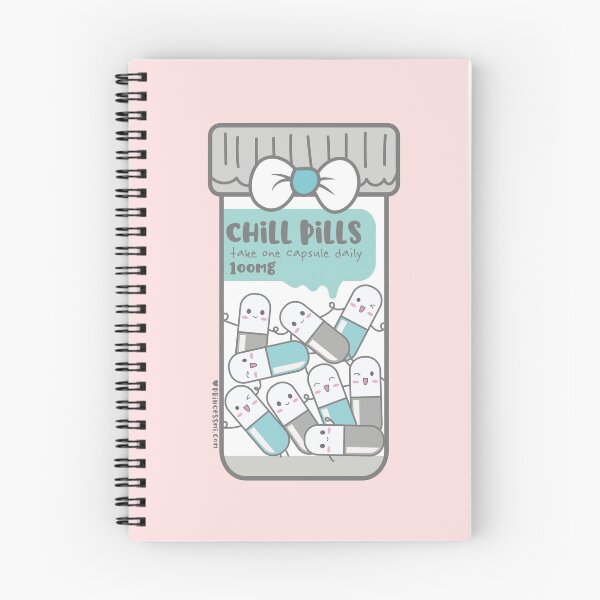 Item preview, chill pills cute pills cartoon designed and sold by princessmi-com.