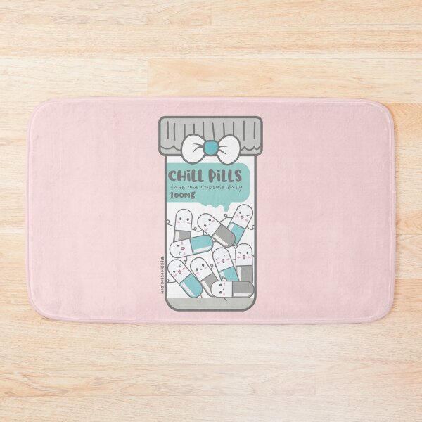 Item preview, chill pills cute pills cartoon designed and sold by princessmi-com.