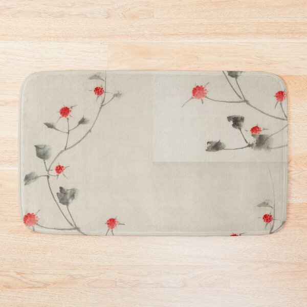 Item preview, Small Red Blossoms on a Vine designed and sold by KayLadyBug.