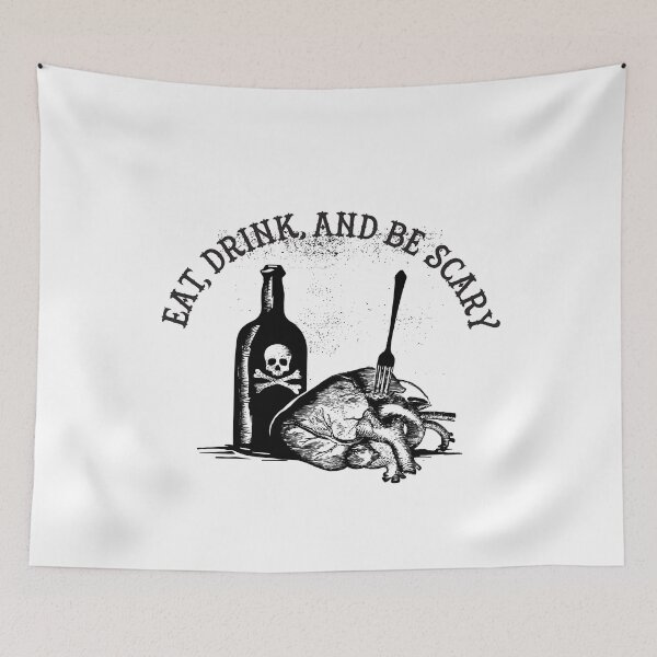 Item preview, Eat, Drink and Be Scary designed and sold by blueveins.