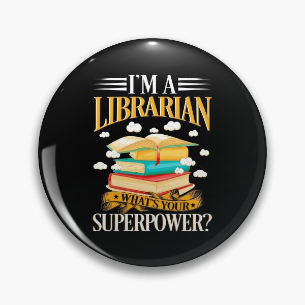 Item preview, I'm a librarian what's your super power? super librarian designed and sold by 732Studio.