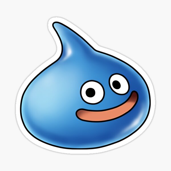 Dragon Quest Tact Slime Sticker For Sale By Pleasedontsue Redbubble