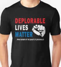 Deplorable Lives Matter Unisex T-Shirt