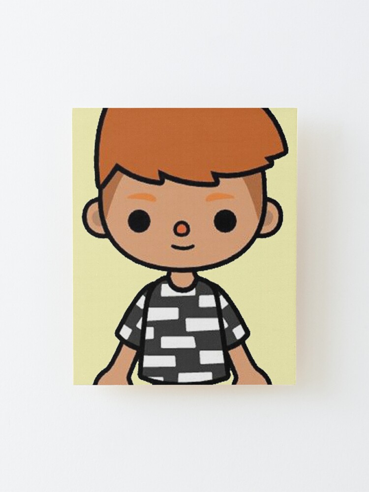 Toca Boca Toca Boca 2021 Toca Life World Mounted Print for Sale