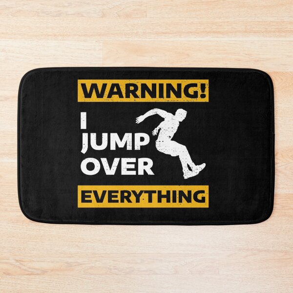 Item preview, Parkour Free Running Runner Traceur Funny Saying designed and sold by CuteDesigns1.