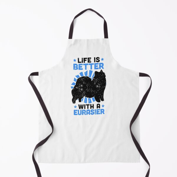 Item preview, Living with Eurasier Asian Spitz family dog designed and sold by madgrfx.