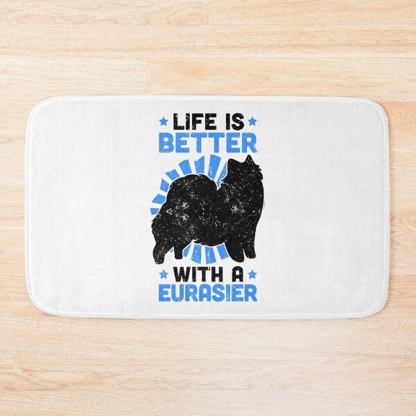 Item preview, Living with Eurasier Asian Spitz family dog designed and sold by madgrfx.