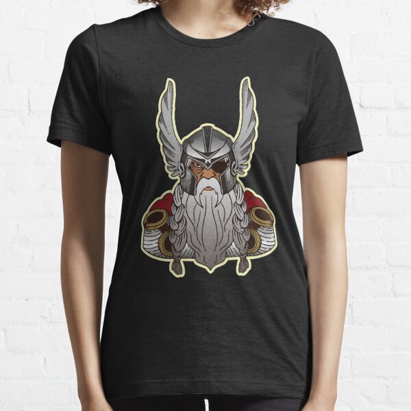 Viking Helmet & Axes T-Shirt Vikings Axe Valhalla Odin Odhin Norsemen Norse
