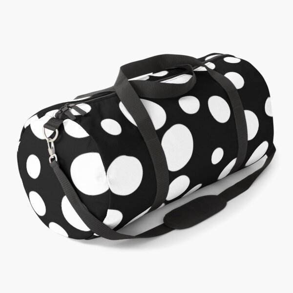 Item preview, White random dots on black background designed and sold by BLMcreations.
