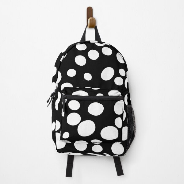 Item preview, White random dots on black background designed and sold by BLMcreations.