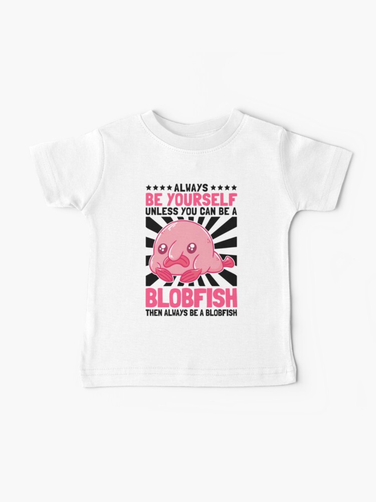 Blobfish Is My Spirit Animal - Funny Meme Ugly Fish Illustration Long  Sleeve T Shirt by Wobbel