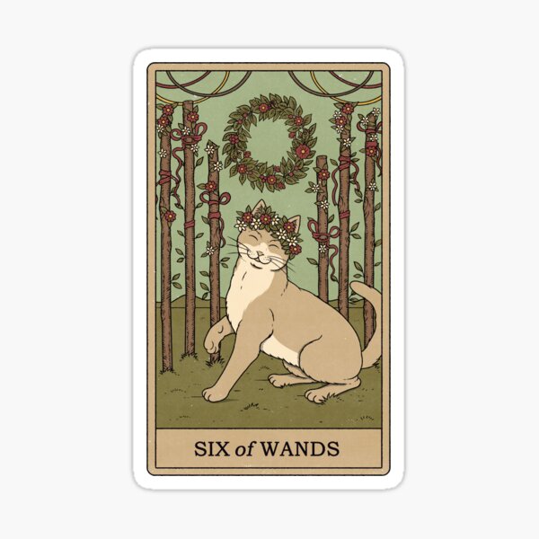 Item preview,  Six of Wands designed and sold by Thiago Corrêa.