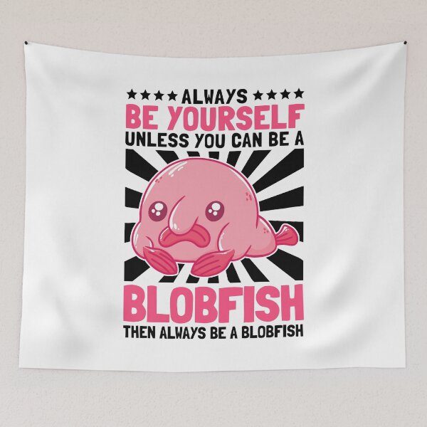 Item preview, Be a blobfish ugly fish marine animal designed and sold by madgrfx.