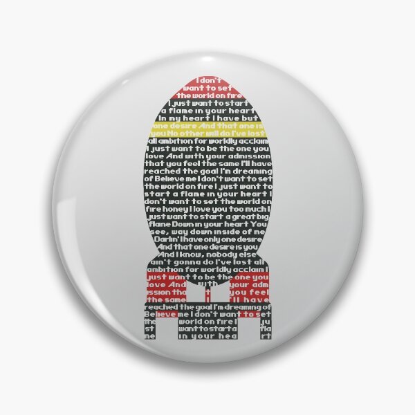 Artikelvorschau, Ich möchte die Welt nicht in Brand setzen entworfen und verkauft von Darkwaters Designs.