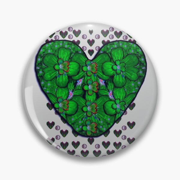 Item preview, hearts and pearls for love and plants for peace in mind designed and sold by Pepita Selles.