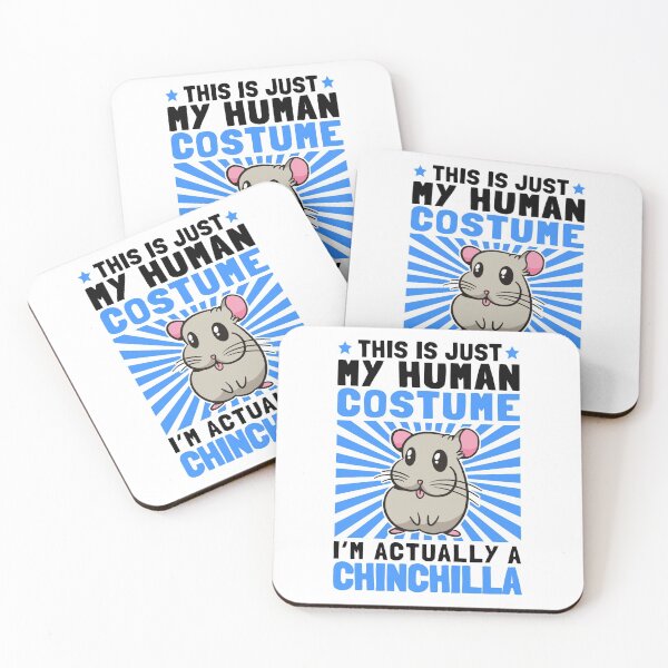 Item preview, Chinchilla costume wool mouse rodent gift designed and sold by madgrfx.