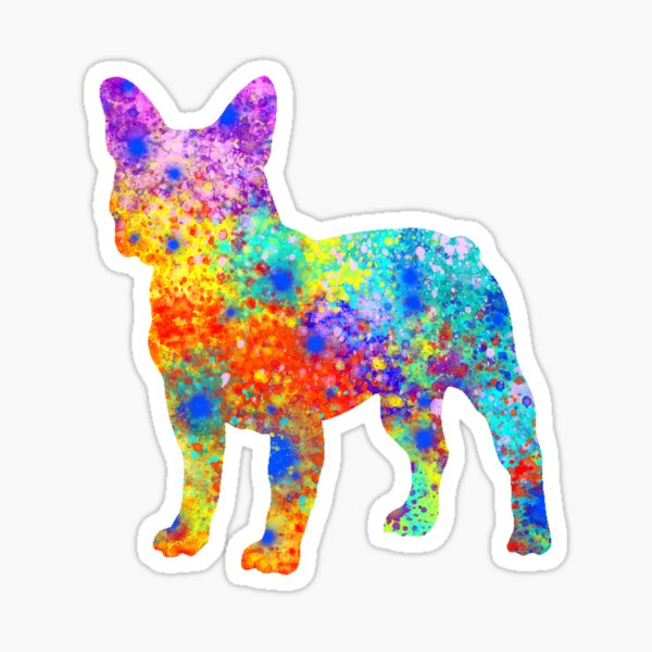 Item preview, French Bulldog Watercolor Art designed and sold by maryedenoa.