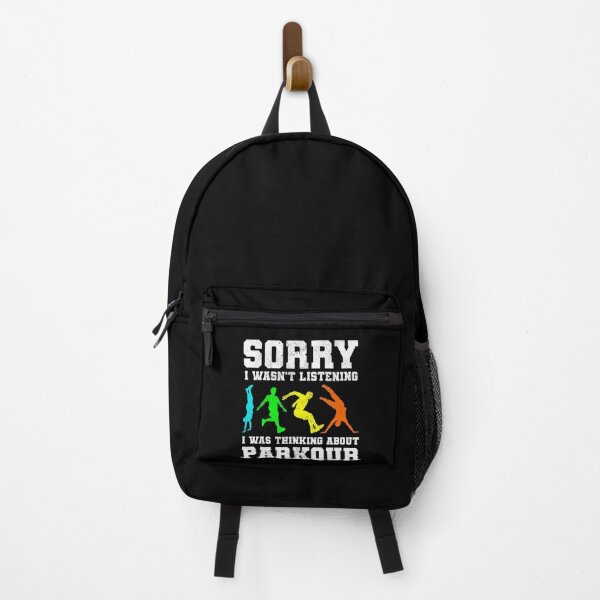 Item preview, Parkour Free Running Runner Traceur Funny Saying designed and sold by CuteDesigns1.