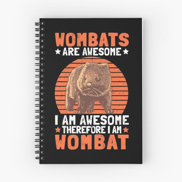 Item preview, Wombat is fantastic marsupial Australia trip designed and sold by madgrfx.