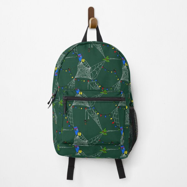 Item preview, Christmas Lights Holiday Spiders Evergreen designed and sold by JamieWetzel.