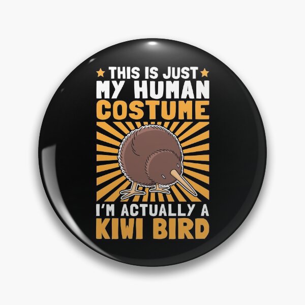 Item preview, Kiwi bird costume snipe bouquet New Zealand travel designed and sold by madgrfx.
