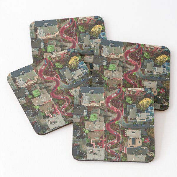 Item preview, San Francisco Lombard Street at high noon designed and sold by imagine-ai.