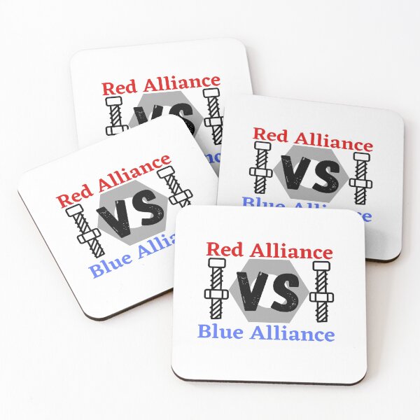 Item preview, Red alliance vs Blue alliance / FTC design / FRC design  designed and sold by MeerkatTeeCo.
