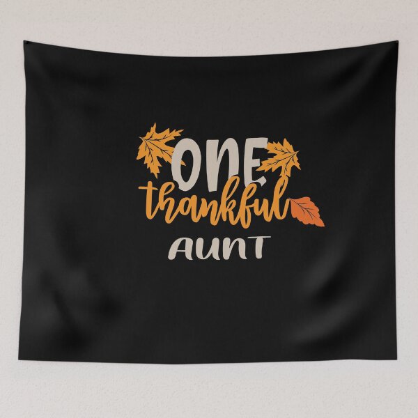 Item preview, One thankful aunt auntie gifts for thanksgiving designed and sold by 0umStore.